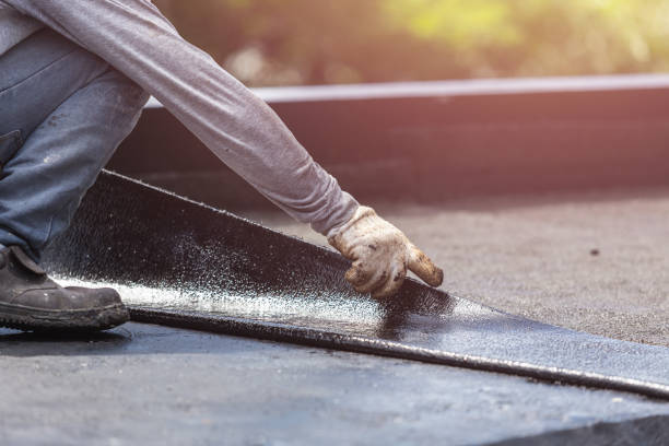 Professional Basement Waterproofing technician working in Cook Springs, AL
